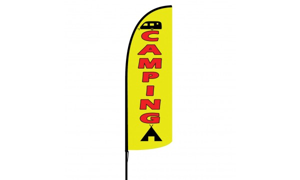 Camping Custom Advertising Flag